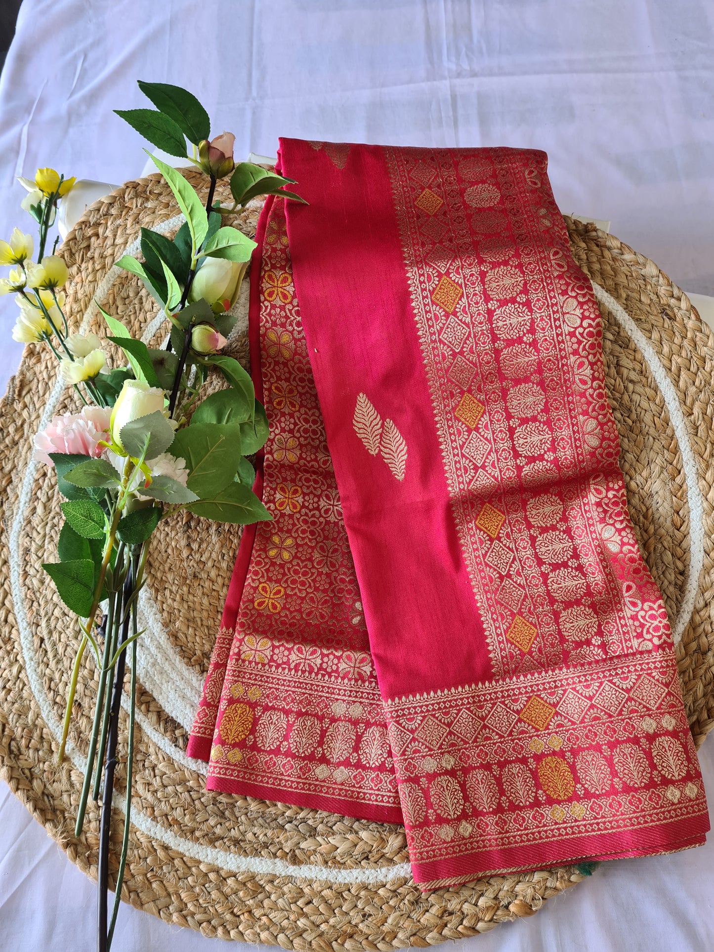 Matka Silk Red