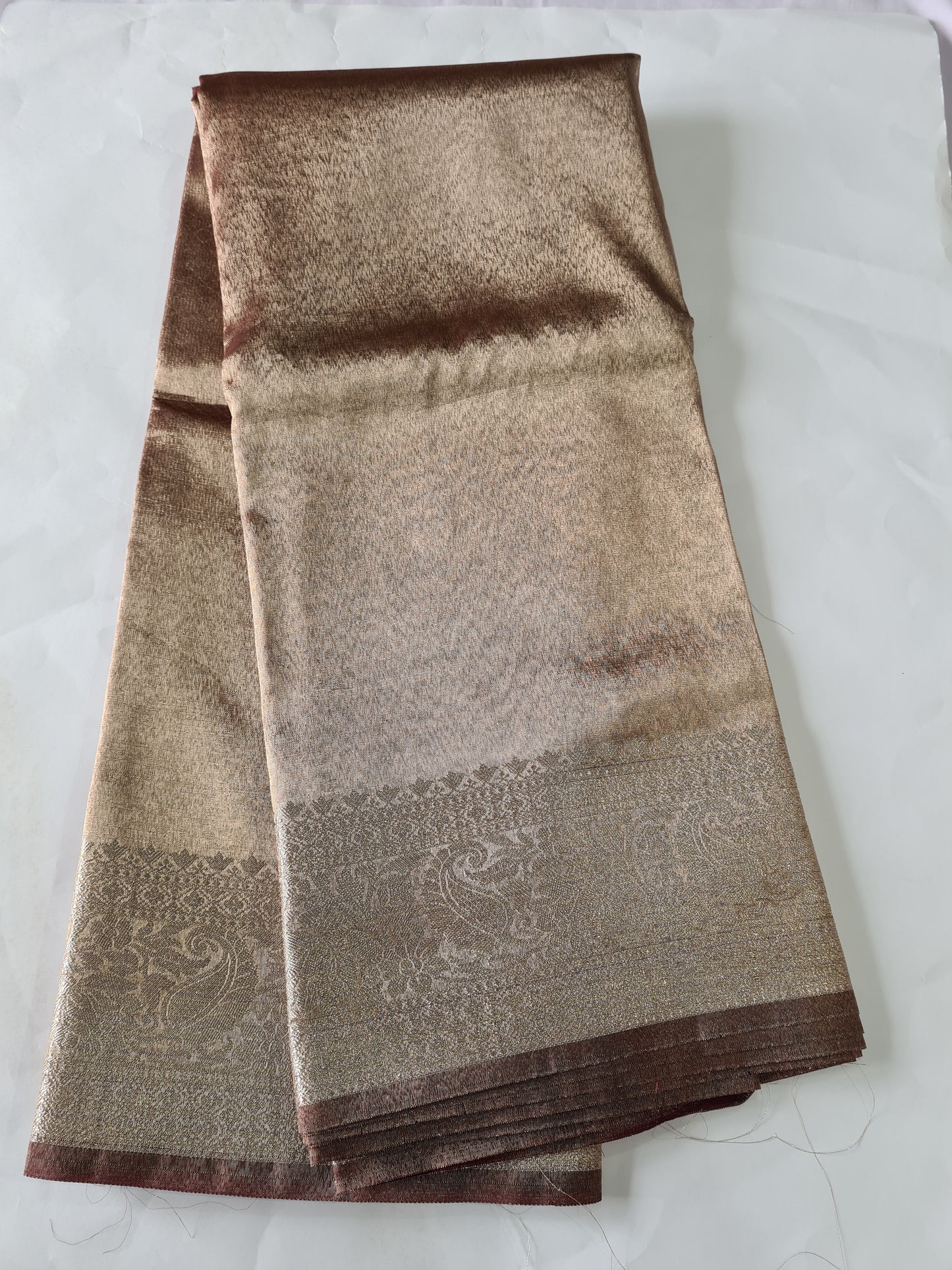 Brown Soft Tissue silk
