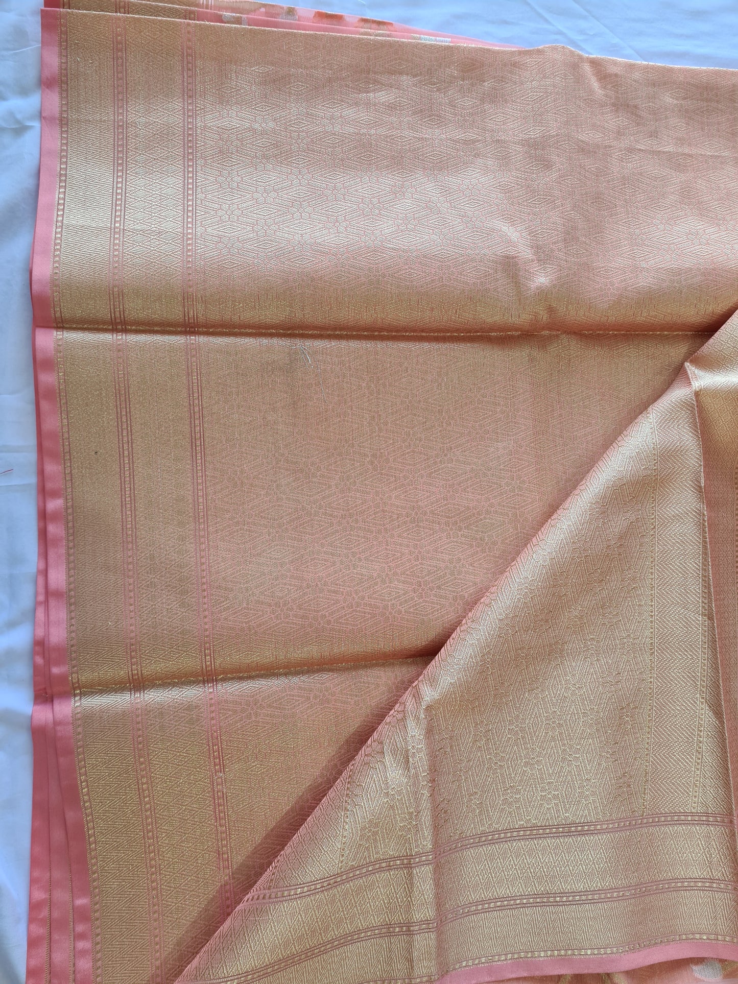 Semi Organza Silk Coral Pink