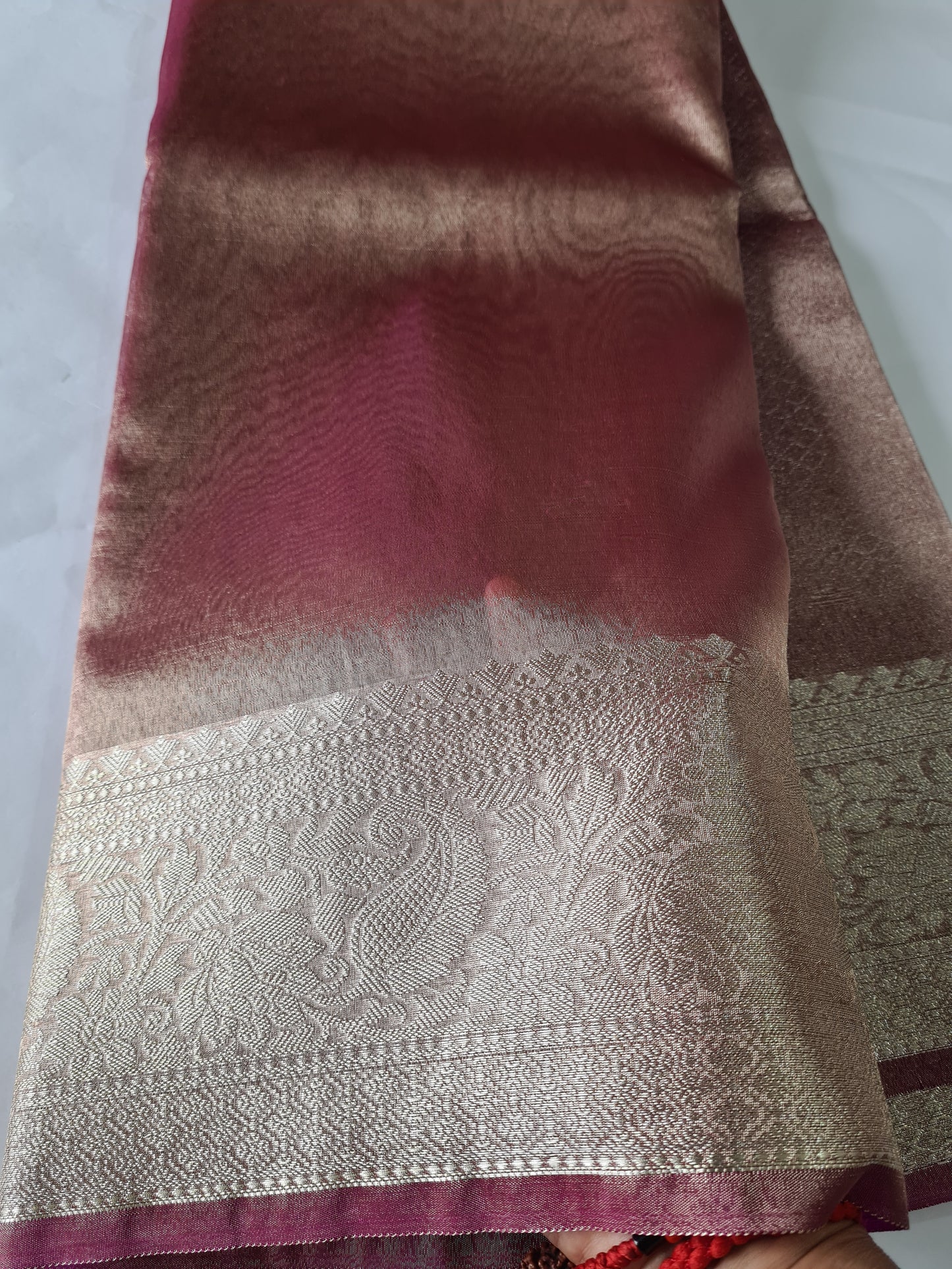 Pink Soft Tissue silk