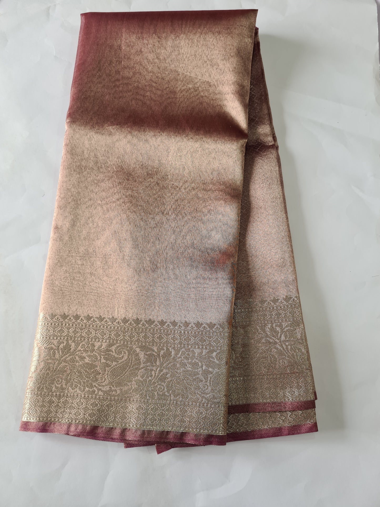 Pink Soft Tissue silk