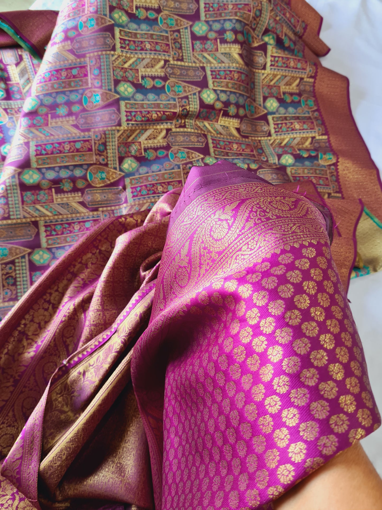 Rajputana Beige Purple
