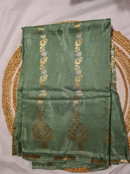 Mint Green Pure Viscose crepe