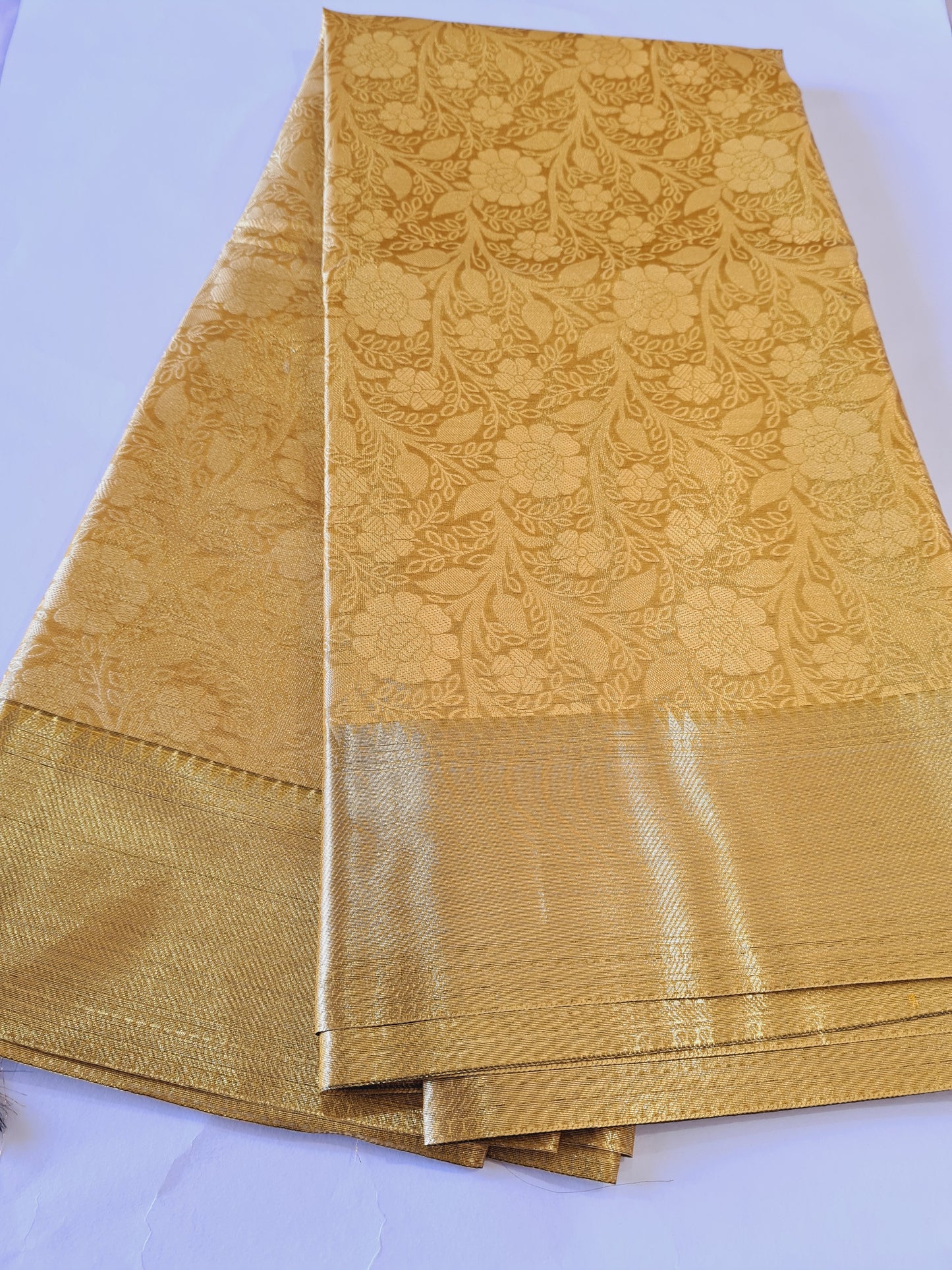 Banarasi Gold Tissue-Gold
