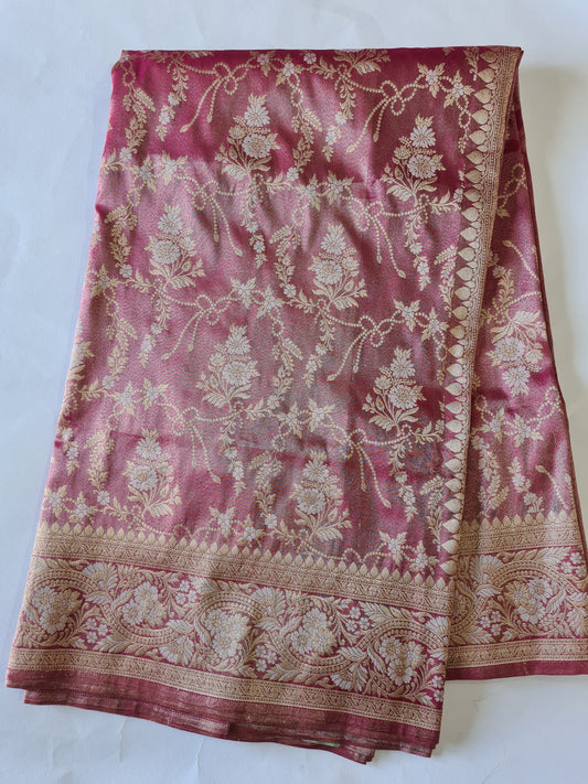 Tissue Twitchi silk Pink & Silver