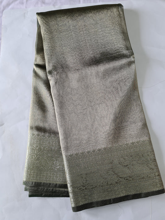 Green Soft Tissue silk