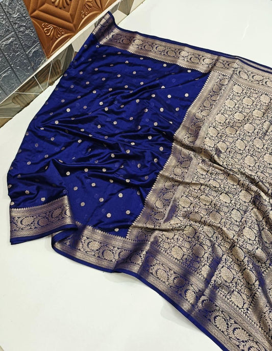 Blue Warm Silk Banarasi