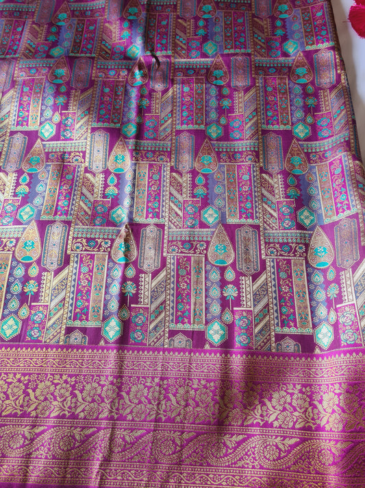 Rajputana Beige Purple