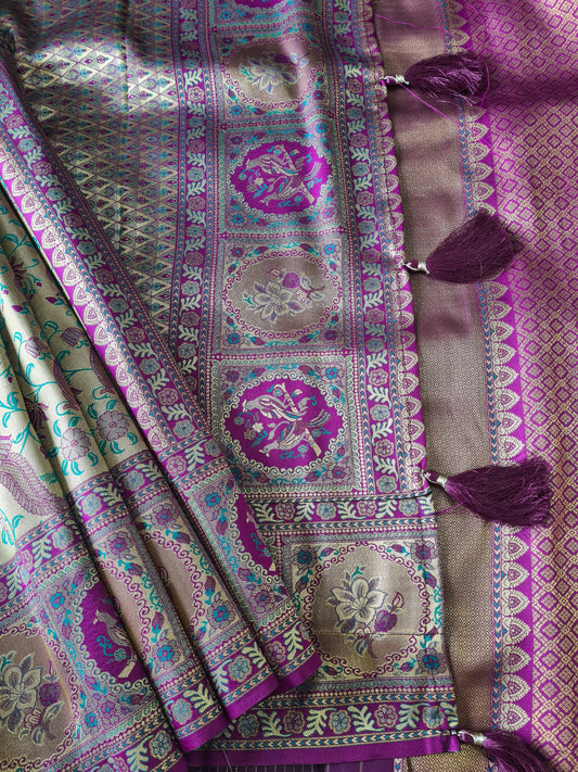 Rajputana Gold Purple